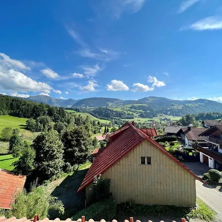 Ferienwohnung Alpenliebe-Mit Bergblick Oberstaufen Exterior foto